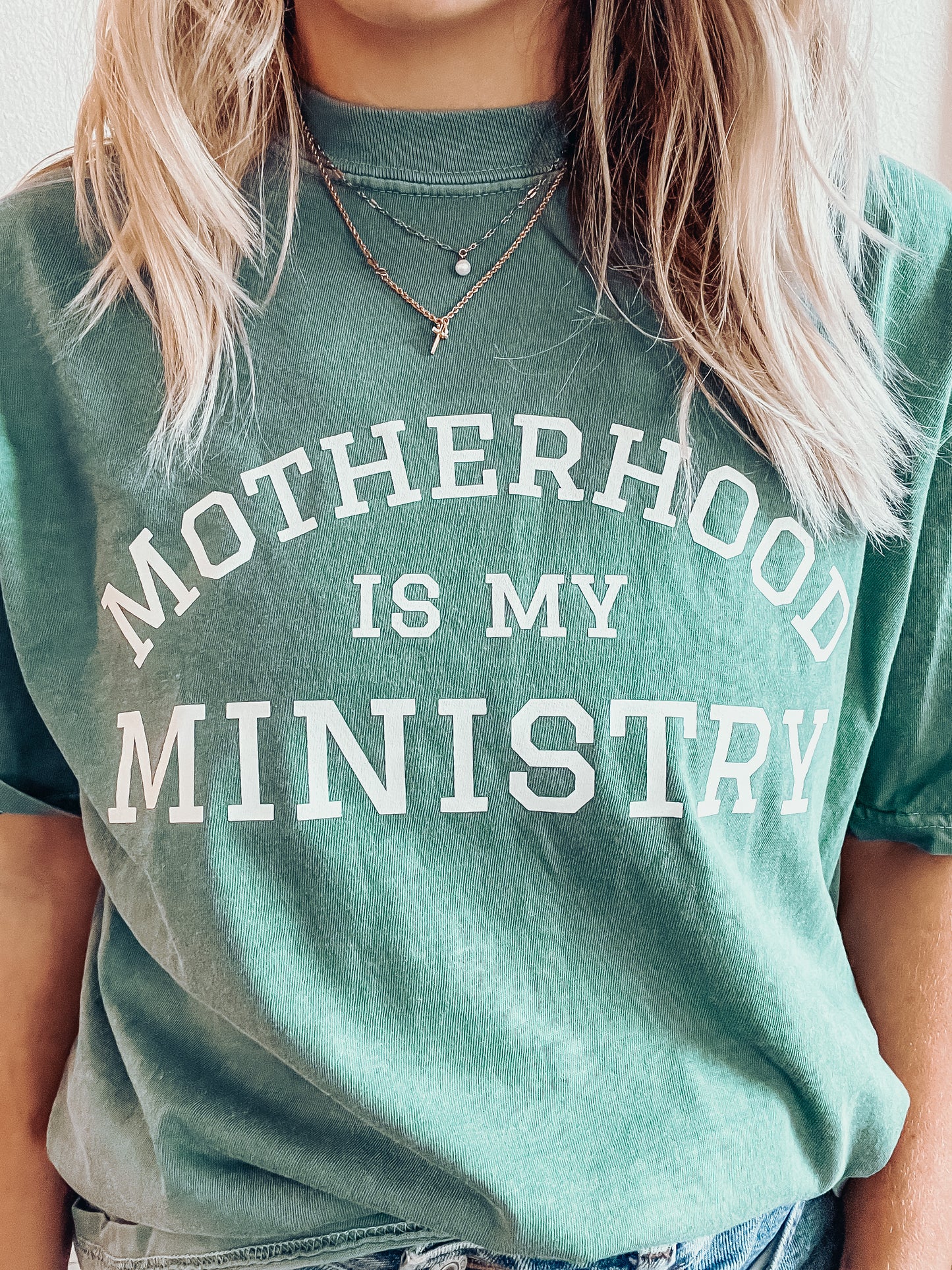 Motherhood Is My Ministry Tee
