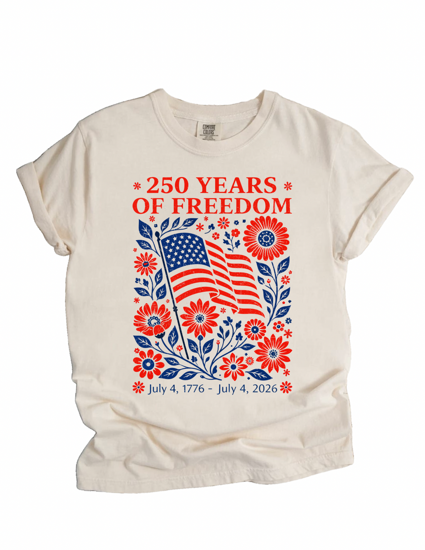 250 Years of Freedom Adult Tee