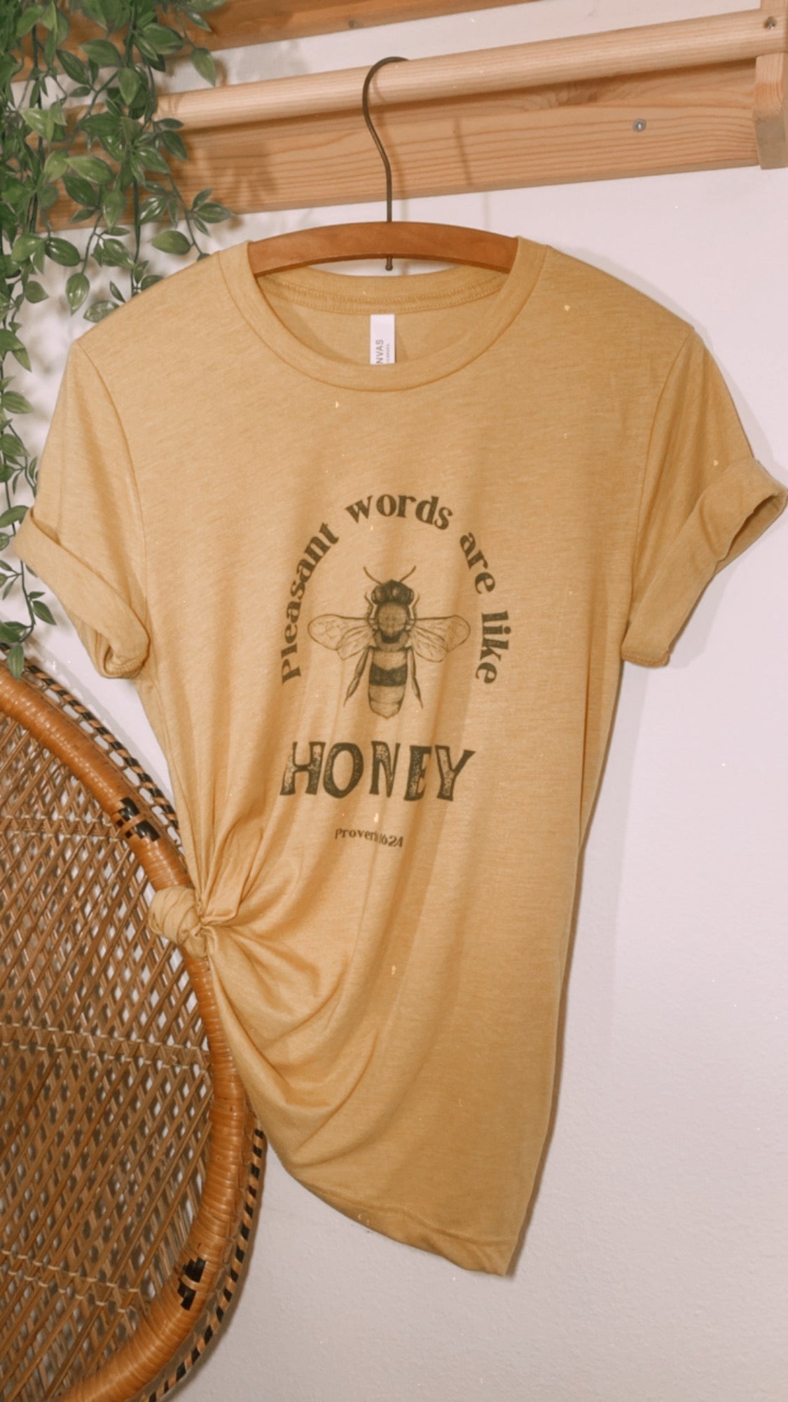 Pleasant words are like honey