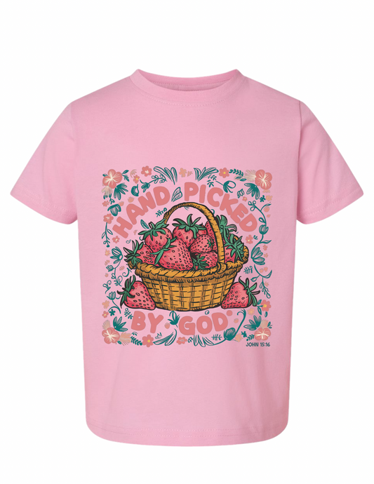 Hand Picked by God Kid Tee