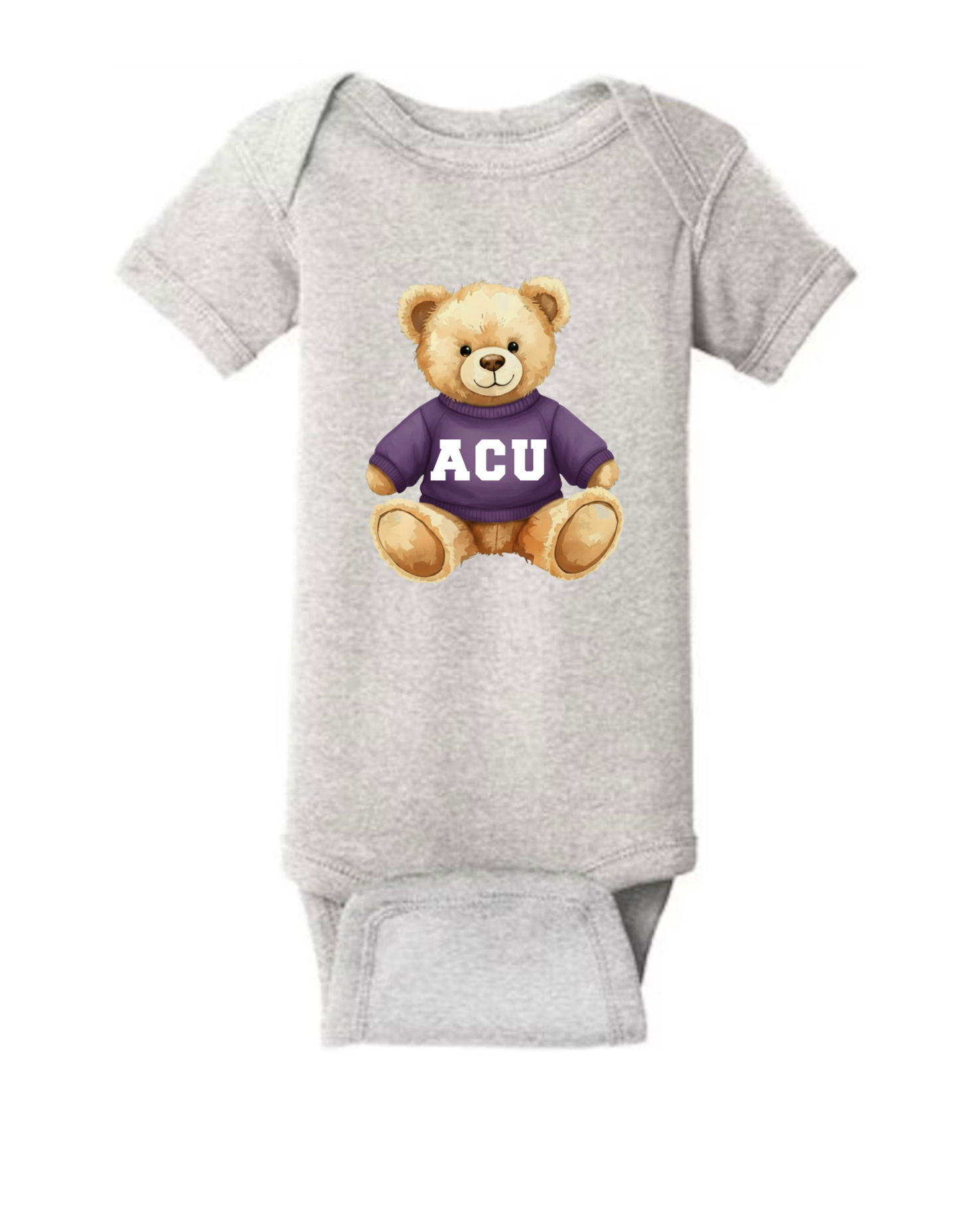 ACU Bear onesie