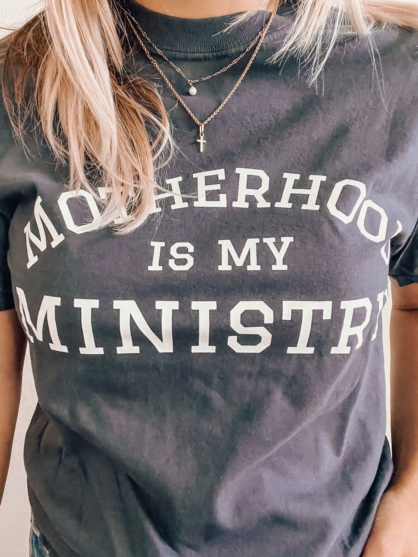 Motherhood Is My Ministry Tee