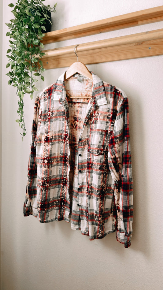 Bleached Flannel Men’s XLARGE