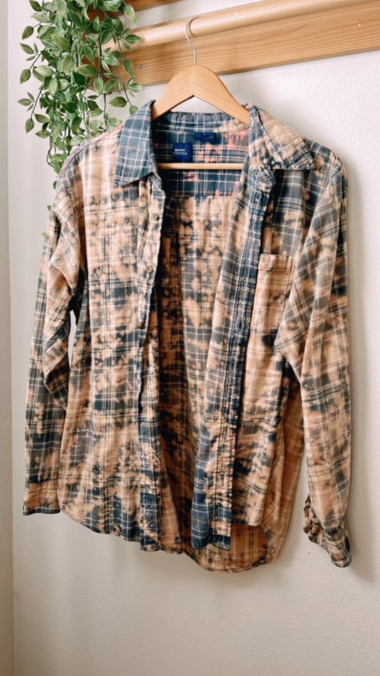 Bleached Flannel Men’s LARGE