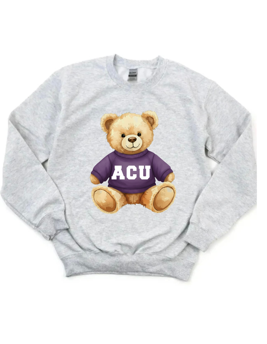 ACU Bear Sweatshirt Adult and Kid