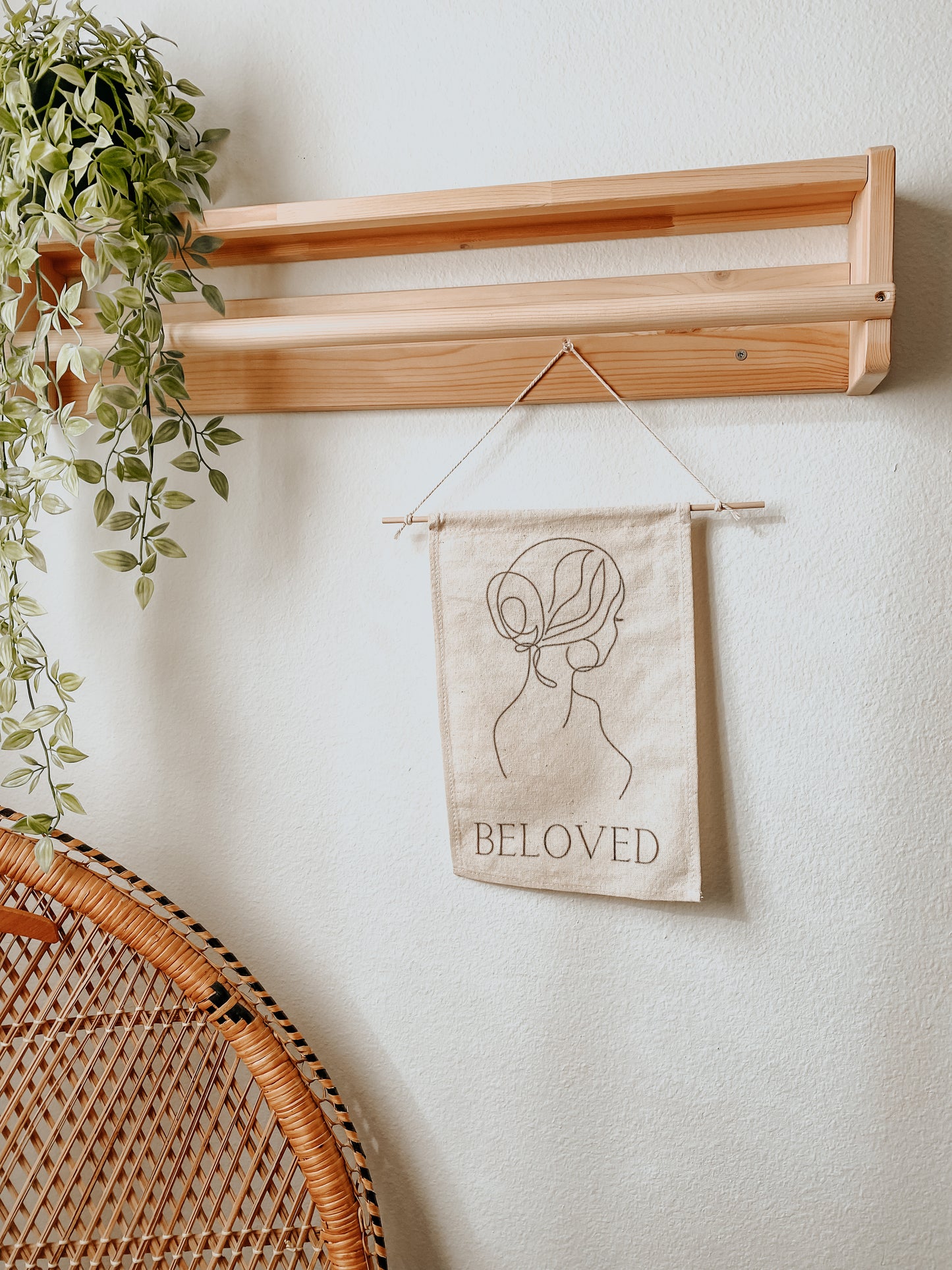 Beloved Hanging Wall Canvas