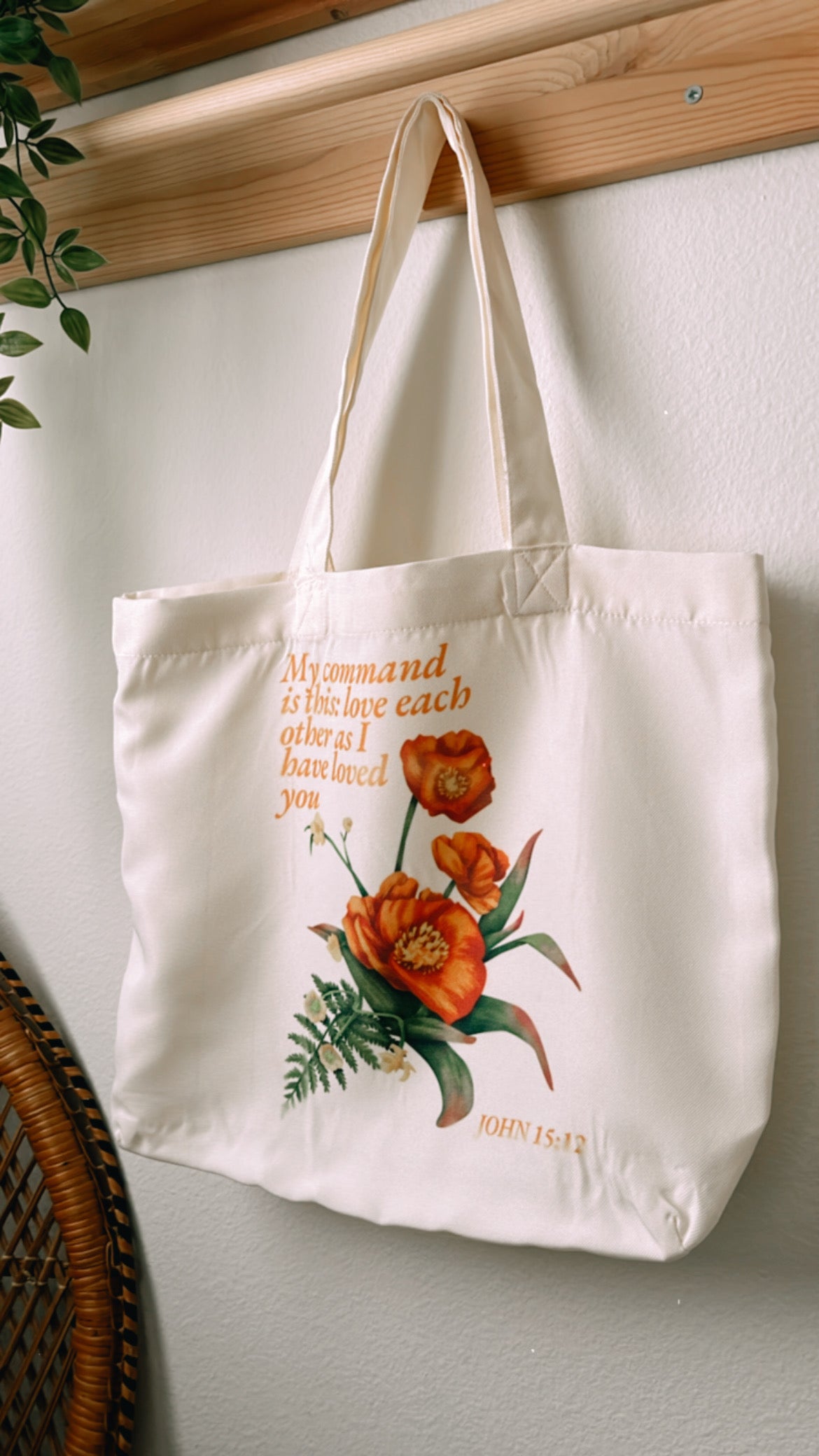 Love Is My Command Tote