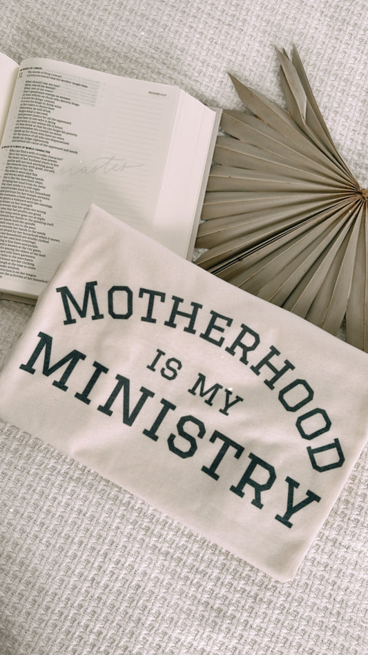 Motherhood Is My Ministry Tee