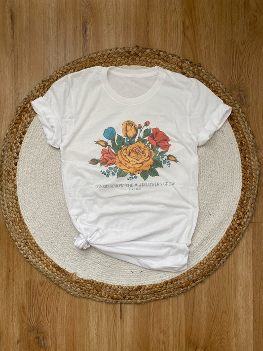 Consider How The Wild Flowers Grow